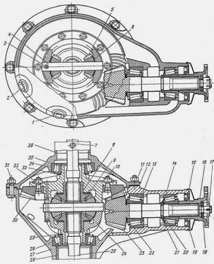 Трансмиссия и ходовая ГАЗ-3102