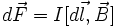dvec F = I[dvec l, vec B]