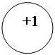 :   +1
