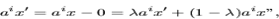 egin{displaymath}a^ix