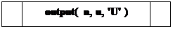 -:  : output( n, u, 