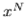 (x^N)