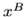 (x^B)